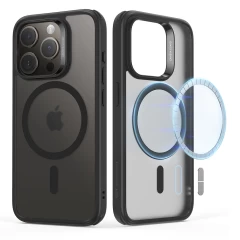 Husa pentru iPhone 15 Pro Max - ESR Classic Hybrid HaloLock - Frosted Black negru frost