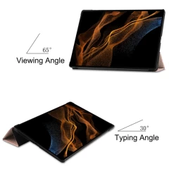 Husa pentru Samsung Galaxy Tab S8 Ultra / S9 Ultra - Techsuit FoldPro - Rose Gold Roz