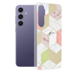 Husa pentru Samsung Galaxy S24 Plus - Techsuit Marble Series - Green Hex