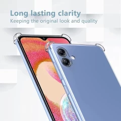 Husa pentru Samsung Galaxy A04e / M04 - Techsuit Shockproof Clear Silicone - Clear transparenta