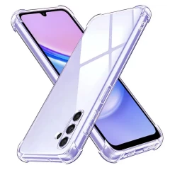 Husa pentru Samsung Galaxy A15 4G / A15 5G - Techsuit Shockproof Clear Silicone - Clear transparenta