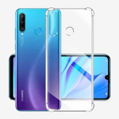 Husa pentru Huawei P30 Lite / P30 Lite New Edition - Techsuit Shockproof Clear Silicone - Clear transparenta