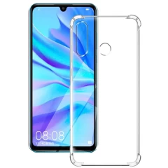 Husa pentru Huawei P30 Lite / P30 Lite New Edition - Techsuit Shockproof Clear Silicone - Clear transparenta