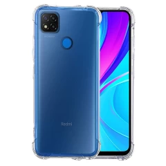 Husa pentru Xiaomi Redmi 9C / Redmi 9C NFC - Techsuit Shockproof Clear Silicone - Clear transparenta