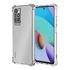 Husa pentru Xiaomi Redmi 10 / Redmi 10 2022 - Techsuit Shockproof Clear Silicone - Clear transparenta