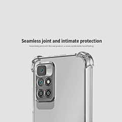 Husa pentru Xiaomi Redmi 10 / Redmi 10 2022 - Techsuit Shockproof Clear Silicone - Clear transparenta