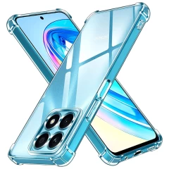 Husa pentru Honor X8a - Techsuit Shockproof Clear Silicone - Clear transparenta