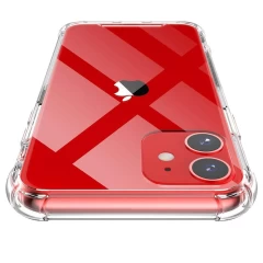 Husa pentru iPhone 12 mini - Techsuit Shockproof Clear Silicone - Clear transparenta