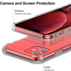 Husa pentru iPhone 12 mini - Techsuit Shockproof Clear Silicone - Clear transparenta
