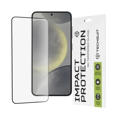 Folie pentru Samsung Galaxy S24 - Techsuit 111D Full Cover / Full Glue Glass - Black Negru