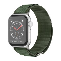 Curea Textil Alpine Loop compatibila cu Apple Watch SE/9/8/7/6/5/4/3/2/1 - 38/40/41MM CASEY STUDIOS, Ajustabila, Respirabila
