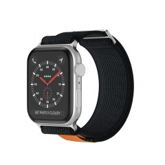 Curea Nailon Trail compatibila cu Apple Watch Ultra 2/Ultra/SE/9/8/7/6/5/4/3/2/1 - 42/44/45/49 MM CASEY STUDIOS, Ajustabila, Respirabila, Material Textil
