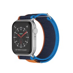 Curea Nailon Trail compatibila cu Apple Watch Ultra 2/Ultra/SE/9/8/7/6/5/4/3/2/1 - 42/44/45/49 MM CASEY STUDIOS, Ajustabila, Respirabila, Material Textil
