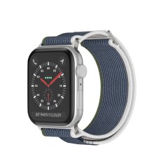 Curea Nailon Trail compatibila cu Apple Watch Ultra 2/Ultra/SE/9/8/7/6/5/4/3/2/1 - 42/44/45/49 MM CASEY STUDIOS, Ajustabila, Respirabila, Material Textil