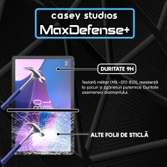 Folie Sticla CASEY STUDIOS? pentru Lenovo Tab P11 Pro Gen 2 2022 11.2? (TB-132FU), Full Glue, Sticla Securizata, Duritate Militara, Ultra HD, Protectie Profesionala Ecran 3D, Anti Zgarieturi, Anti Socuri, Transparenta Transparent