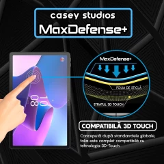 Folie Sticla CASEY STUDIOS? pentru Lenovo Tab P11 Pro Gen 2 2022 11.2? (TB-132FU), Full Glue, Sticla Securizata, Duritate Militara, Ultra HD, Protectie Profesionala Ecran 3D, Anti Zgarieturi, Anti Socuri, Transparenta Transparent