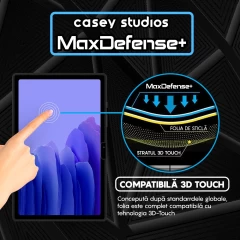 Folie Sticla CASEY STUDIOS? pentru Samsung Galaxy Tab A7 10.4 2022/2020 T500/T503/T505/T507/T509), Full Glue, Sticla Securizata, Duritate Militara, Ultra HD, Protectie Profesionala Ecran 3D, Anti Zgarieturi, Anti Socuri, Transparenta Transparent