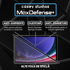 Folie Sticla CASEY STUDIOS? pentru Samsung Galaxy Tab S9 FE 5G/S9/S8/S7 11