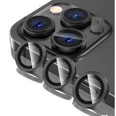 Folie Protectie Lentile Camera pentru iPhone 11 Pro / iPhone 11 Pro Max, Casey Studios MaxDefense+,  Ultra HD, Protectie Profesionala Camere 3D, Anti Amprente, Anti Zgarieturi, Anti Socuri