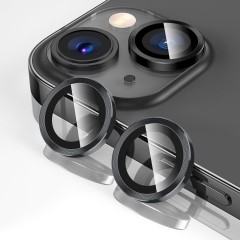 Folie Protectie Lentile Camera pentru iPhone 15 / iPhone 15 Plus, Casey Studios MaxDefense+,  Ultra HD, Protectie Profesionala Camere 3D, Anti Amprente, Anti Zgarieturi, Anti Socuri