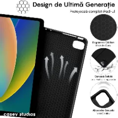 Husa cu Tastatura Iluminata si TouchPad compatibila cu iPad Mini 6 / Mini 7 8.3