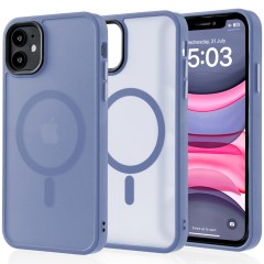 Husa MagSafe pentru iPhone 11, CASEY STUDIOS, de Protectie, Slim, pentru Incarcare Wireless, Margini Ridicate pentru Protectia Ecranului si a Camerelor