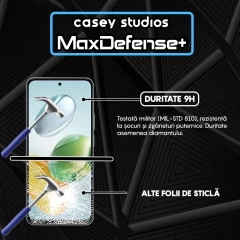 Folie Sticla CASEY STUDIOS compatibila cu Honor Play 60 Plus, Full Glue, Duritate Militara, Ultra HD, Anti Zgarieturi, Anti Amprente, Anti Socuri, Margini Negre Negru