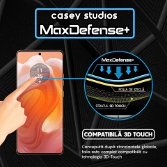 Folie Sticla CASEY STUDIOS compatibila cu Motorola Moto X50 Ultra, Full Glue, Duritate Militara, Ultra HD, Anti Zgarieturi, Anti Amprente, Anti Socuri, Margini Negre Negru