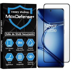 Folie Sticla CASEY STUDIOS compatibila cu OnePlus Ace 2 Pro, Full Glue, Duritate Militara, Ultra HD, Anti Zgarieturi, Anti Amprente, Anti Socuri, Margini Negre