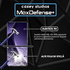 Folie Sticla CASEY STUDIOS compatibila cu Realme GT Neo6, Full Glue, Duritate Militara, Ultra HD, Anti Zgarieturi, Anti Amprente, Anti Socuri, Margini Negre Negru