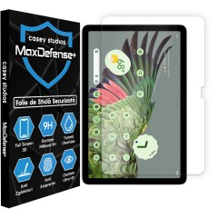 Folie Sticla CASEY STUDIOS? pentru Google Pixel Tablet, Full Glue, Sticla Securizata, Duritate Militara, Ultra HD, Protectie Profesionala Ecran 3D, Anti Zgarieturi, Anti Socuri, Transparenta