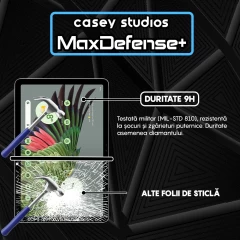 Folie Sticla CASEY STUDIOS? pentru Google Pixel Tablet, Full Glue, Sticla Securizata, Duritate Militara, Ultra HD, Protectie Profesionala Ecran 3D, Anti Zgarieturi, Anti Socuri, Transparenta Transparent