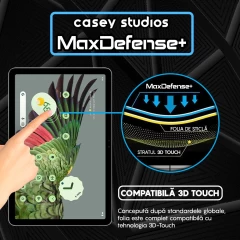Folie Sticla CASEY STUDIOS? pentru Google Pixel Tablet, Full Glue, Sticla Securizata, Duritate Militara, Ultra HD, Protectie Profesionala Ecran 3D, Anti Zgarieturi, Anti Socuri, Transparenta Transparent
