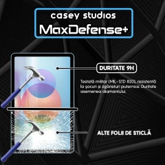 Folie Sticla CASEY STUDIOS? pentru Huawei MatePad 10.4 / 10.4 2022 , Full Glue, Sticla Securizata, Duritate Militara, Ultra HD, Protectie Profesionala Ecran 3D, Anti Zgarieturi, Anti Socuri, Transparenta Transparent