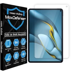 Folie Sticla CASEY STUDIOS? pentru Huawei MatePad Pro 10.8 2019 / 10.8 5G 2019 / 10.8 2021, Full Glue, Sticla Securizata, Duritate Militara, Ultra HD, Protectie Profesionala Ecran 3D, Anti Zgarieturi, Anti Socuri, Transparenta Transparent