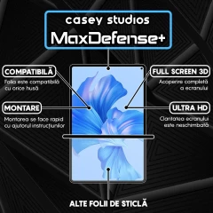 Folie Sticla CASEY STUDIOS? pentru Huawei MatePad Pro 11 2022, Full Glue, Sticla Securizata, Duritate Militara, Ultra HD, Protectie Profesionala Ecran 3D, Anti Zgarieturi, Anti Socuri, Transparenta Transparent