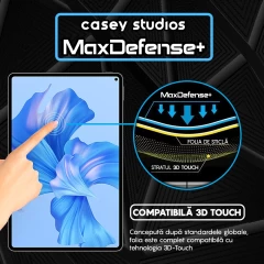 Folie Sticla CASEY STUDIOS? pentru Huawei MatePad Pro 11 2022, Full Glue, Sticla Securizata, Duritate Militara, Ultra HD, Protectie Profesionala Ecran 3D, Anti Zgarieturi, Anti Socuri, Transparenta Transparent
