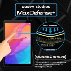 Folie Sticla CASEY STUDIOS? pentru Huawei MatePad T8, Full Glue, Sticla Securizata, Duritate Militara, Ultra HD, Protectie Profesionala Ecran 3D, Anti Zgarieturi, Anti Socuri, Transparenta Transparent
