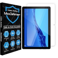 Folie Sticla CASEY STUDIOS? pentru Huawei Mediapad T5 10.1 2018 W09/W19/L03/L09, Full Glue, Sticla Securizata, Duritate Militara, Ultra HD, Protectie Profesionala Ecran 3D, Anti Zgarieturi, Anti Socuri, Transparenta