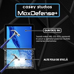 Folie Sticla CASEY STUDIOS? pentru Huawei Mediapad T5 10.1 2018 W09/W19/L03/L09, Full Glue, Sticla Securizata, Duritate Militara, Ultra HD, Protectie Profesionala Ecran 3D, Anti Zgarieturi, Anti Socuri, Transparenta Transparent