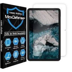 Folie Sticla CASEY STUDIOS? pentru Nokia T20, Full Glue, Sticla Securizata, Duritate Militara, Ultra HD, Protectie Profesionala Ecran 3D, Anti Zgarieturi, Anti Socuri, Transparenta Transparent