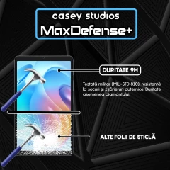 Folie Sticla CASEY STUDIOS? pentru Realme Pad Mini, Full Glue, Sticla Securizata, Duritate Militara, Ultra HD, Protectie Profesionala Ecran 3D, Anti Zgarieturi, Anti Socuri, Transparenta Transparent