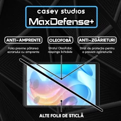 Folie Sticla CASEY STUDIOS? pentru Realme Pad Mini, Full Glue, Sticla Securizata, Duritate Militara, Ultra HD, Protectie Profesionala Ecran 3D, Anti Zgarieturi, Anti Socuri, Transparenta Transparent