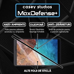 Folie Sticla CASEY STUDIOS? pentru Xiaomi Mi Pad 4 8.0, Full Glue, Sticla Securizata, Duritate Militara, Ultra HD, Protectie Profesionala Ecran 3D, Anti Zgarieturi, Anti Socuri, Transparenta Transparent