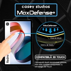 Folie Sticla CASEY STUDIOS? pentru Xiaomi Redmi Pad, Full Glue, Sticla Securizata, Duritate Militara, Ultra HD, Protectie Profesionala Ecran 3D, Anti Zgarieturi, Anti Socuri, Transparenta Transparent