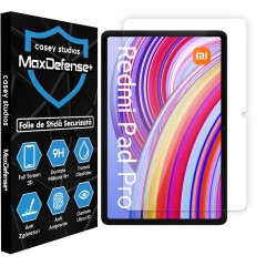 Folie Sticla CASEY STUDIOS? pentru Xiaomi Redmi Pad Pro 5G / Redmi Pad Pro, Full Glue, Sticla Securizata, Duritate Militara, Ultra HD, Protectie Profesionala Ecran 3D, Anti Zgarieturi, Anti Socuri, Transparenta