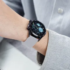 Curea Silicon Samsung Galaxy Watch 7/Active 2/Active/FE/6/5 Pro/5/4/3 - 20mm Silicone Legatura Metalica Casey Studios Alb