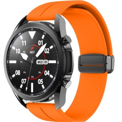 Curea Silicon Samsung Galaxy Watch 7/Active 2/Active/FE/6/5 Pro/5/4/3 - 20mm Silicone Legatura Metalica Casey Studios