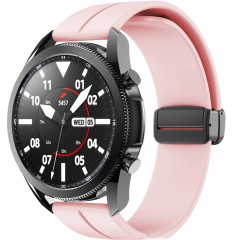 Curea Silicon Samsung Galaxy Watch 7/Active 2/Active/FE/6/5 Pro/5/4/3 - 20mm Silicone Legatura Metalica Casey Studios