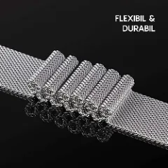 Curea Metalica Milanese Samsung Galaxy Watch S3 Frontier/S3 Classic/3/Gear S3 - 22mm Casey Studios Silver